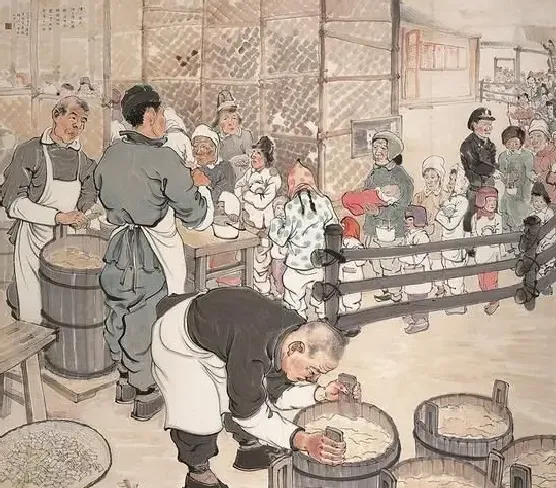 孙宗慰·打粥