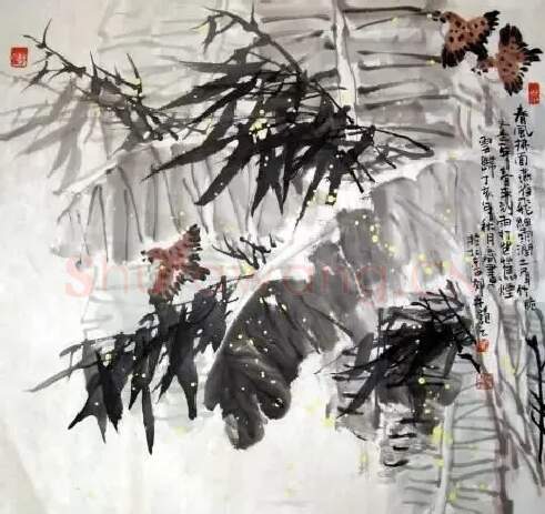 肖文斌·蕉荫图