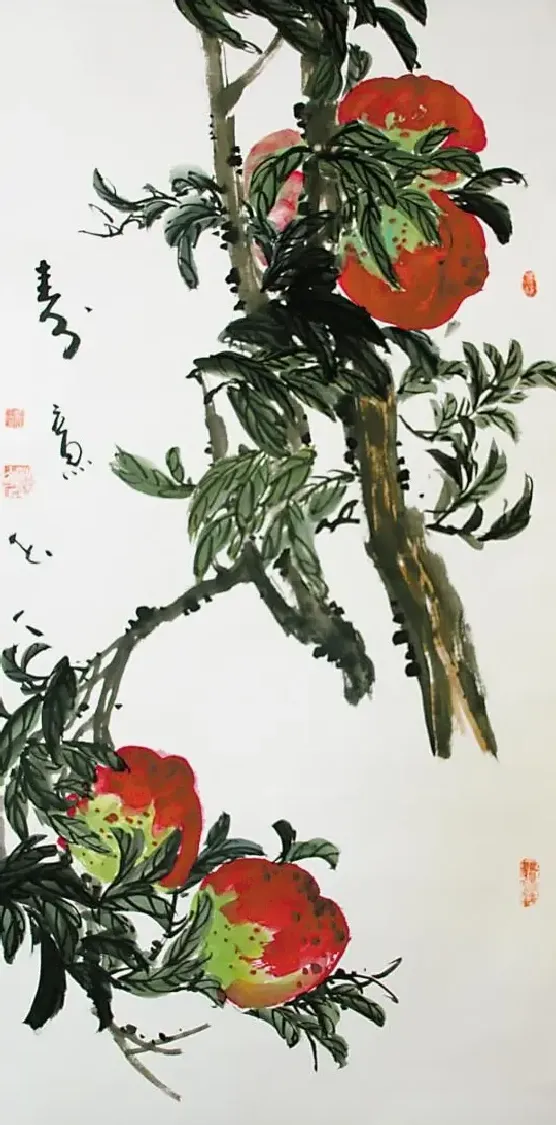 释延参·寿桃