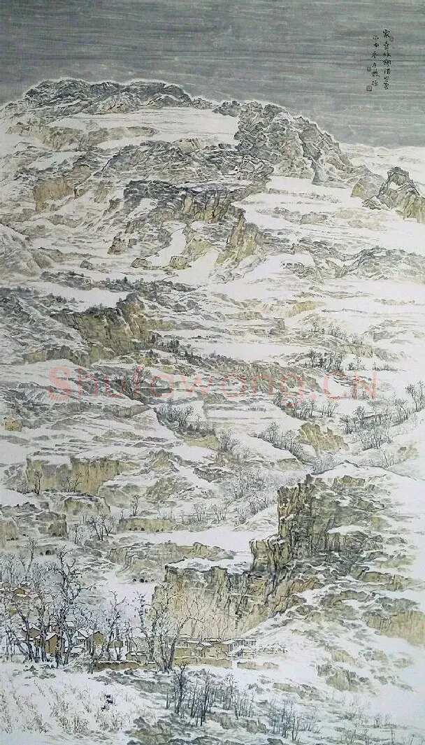 雷自强·最喜故乡满山雪