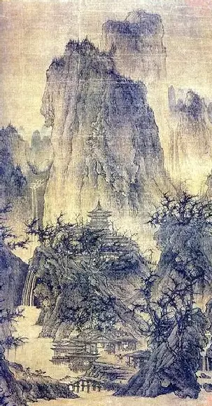 李成·晴峦萧寺图