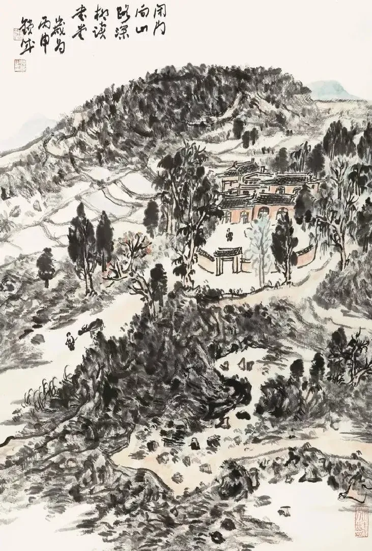 张锁诚·闭门向山路
