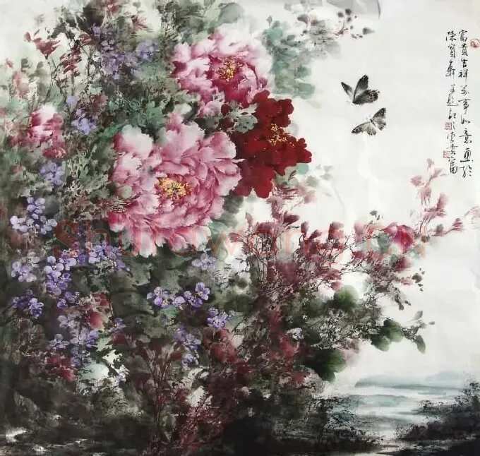 李贵富·富贵牡丹系列之一