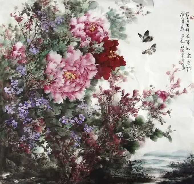 李贵富·富贵牡丹系列之一