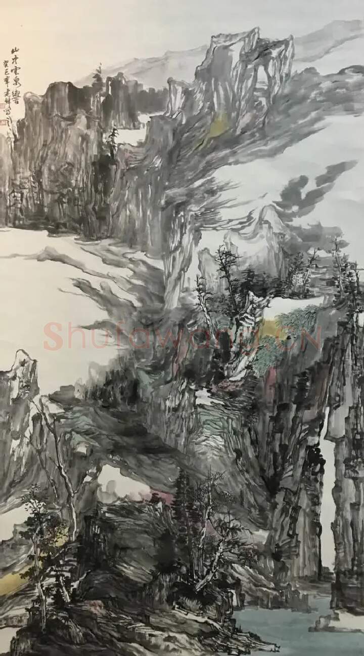 陈建锋·山中云泉响