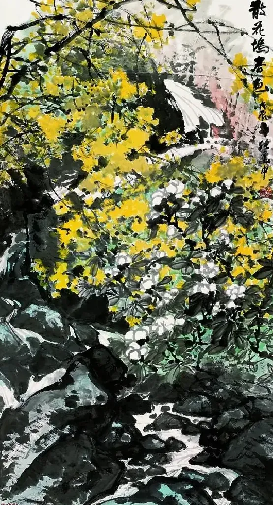张建中·散花坞春色