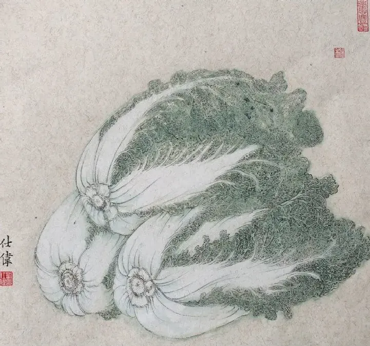 刘仕伟·蔬菘积玉
