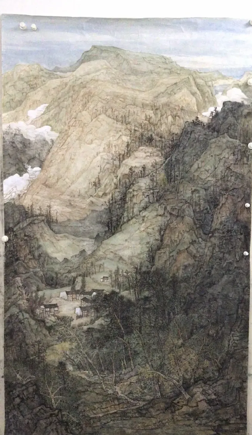 王辉·《坝上彝村》