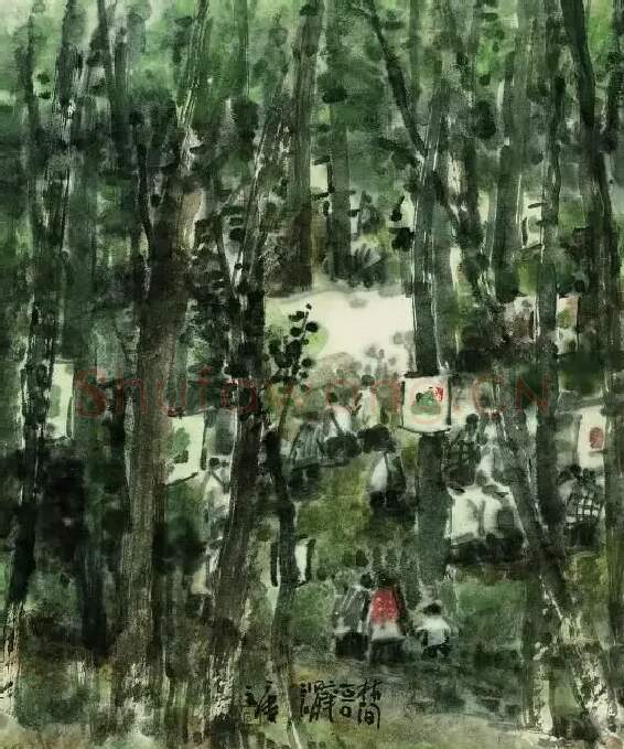 曾宓·林间