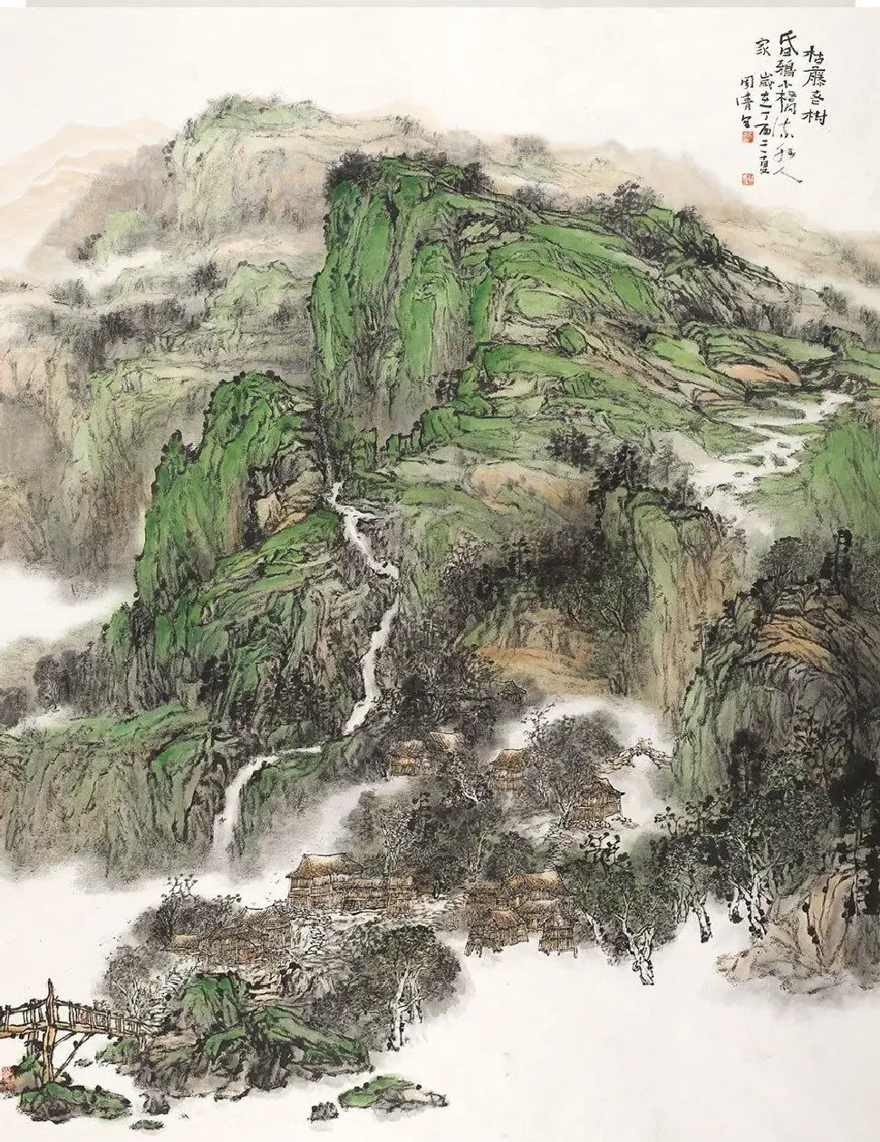 周清·枯藤老树昏鸦小桥流水人家