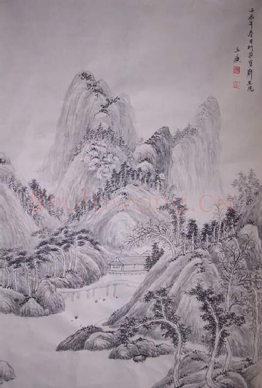 吴立广·山居图