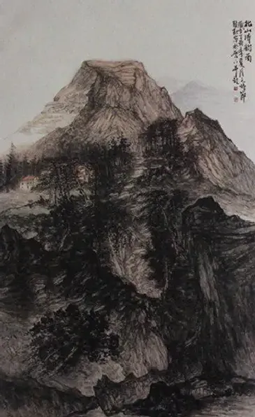 张勤·《北山清韵图》