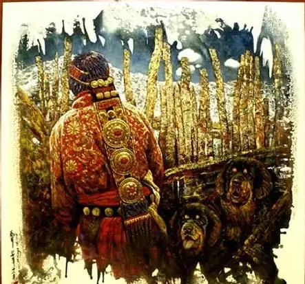 应为平·等待 （应为平油画作品）
