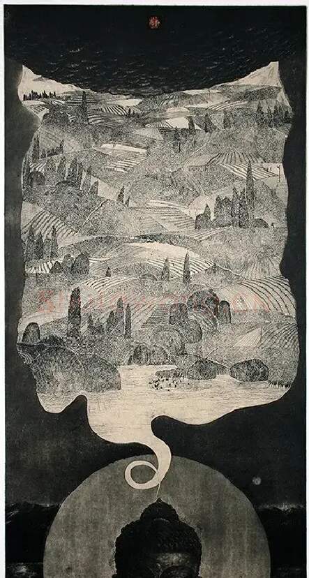 刘铸·祈福系列之寂静的夜