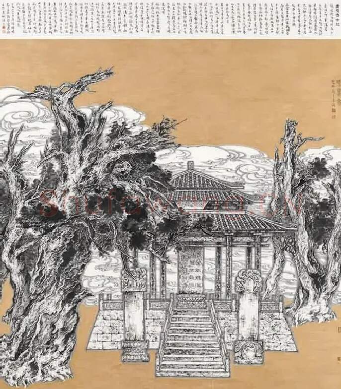 孙良利·《晓春亭》