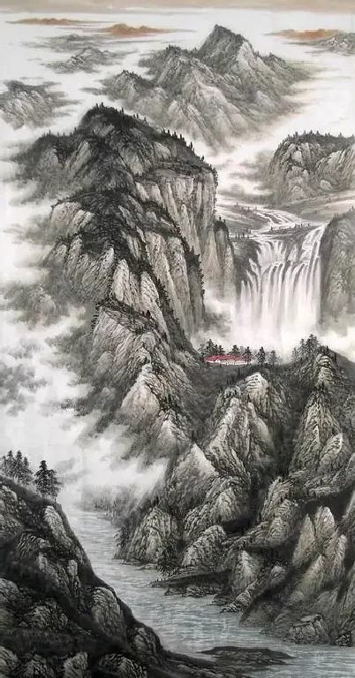 刘明雷·圣山幽居