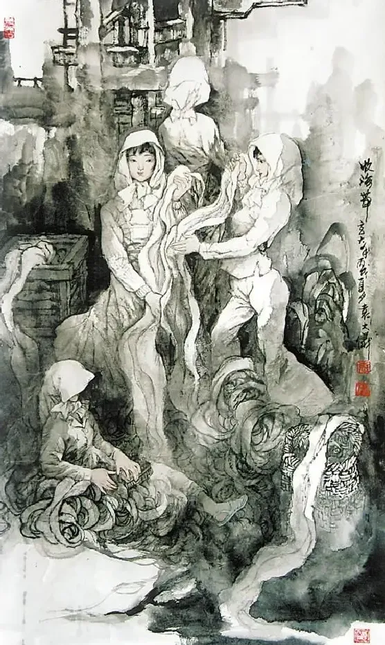 袁大仪·收海带