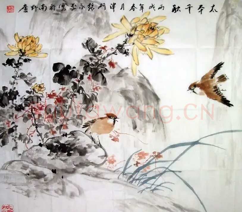 张永敬·花鸟