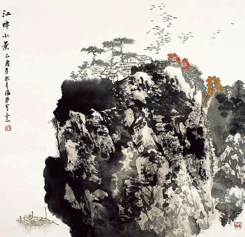 张军·江畔小景