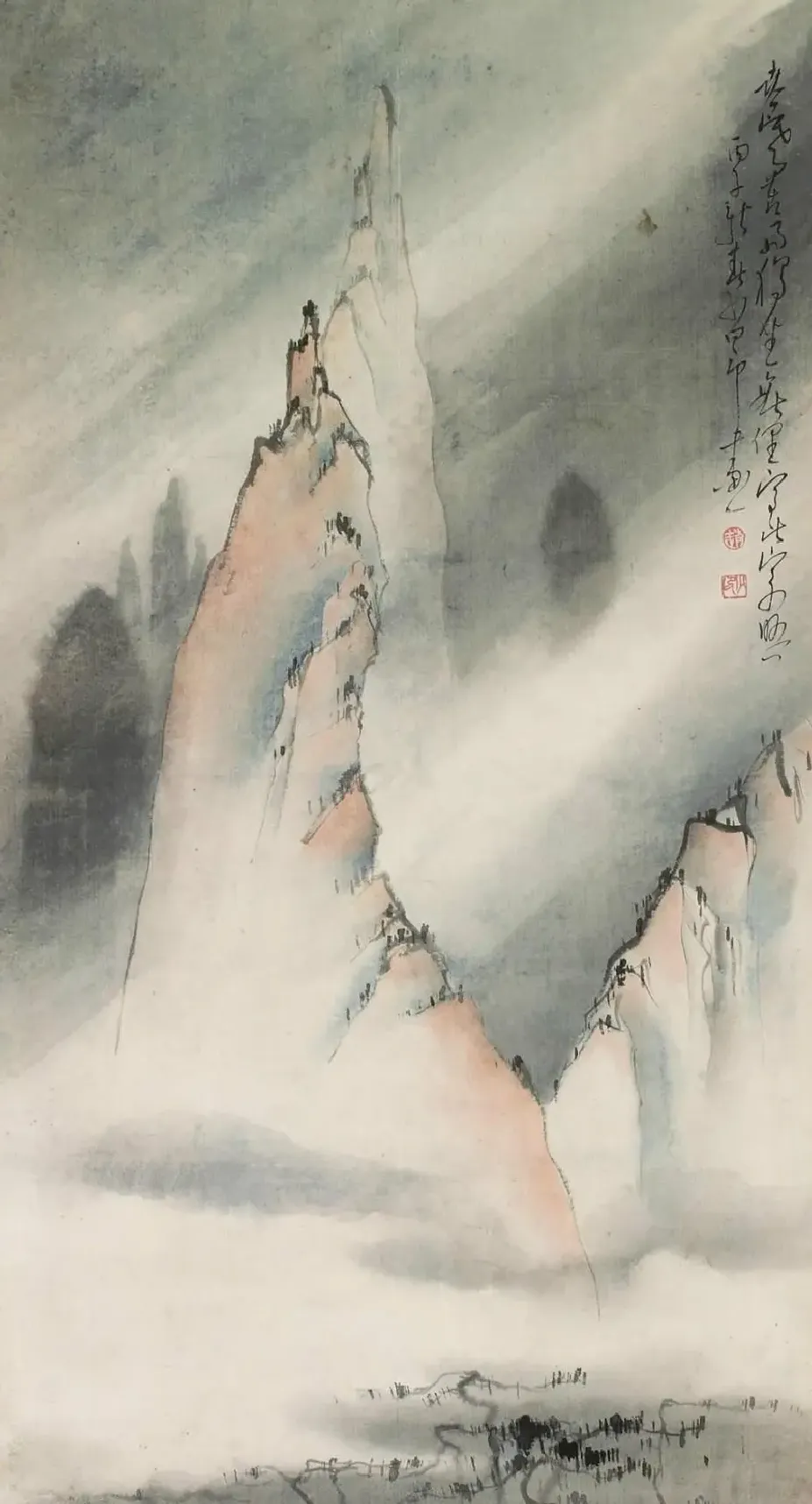 赵少昂·山水