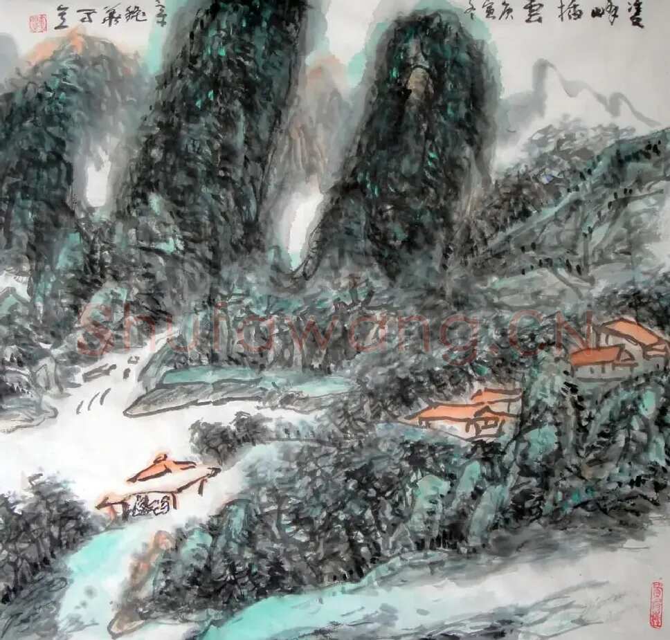 章秋华·双峰插云