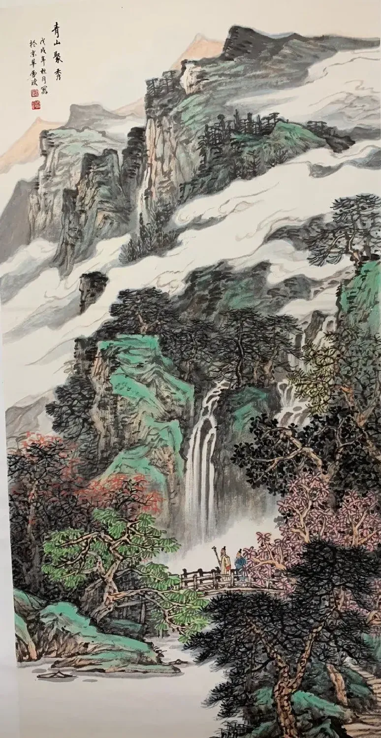 唐雪波·山水