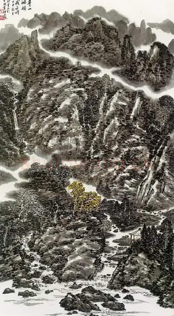 何首巫·青山妩媚我多情