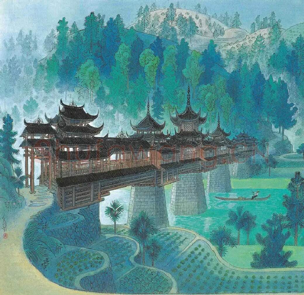 周令钊·程阳风雨桥