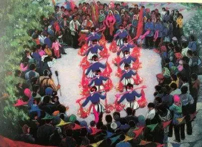 陆伯平·节日的水乡