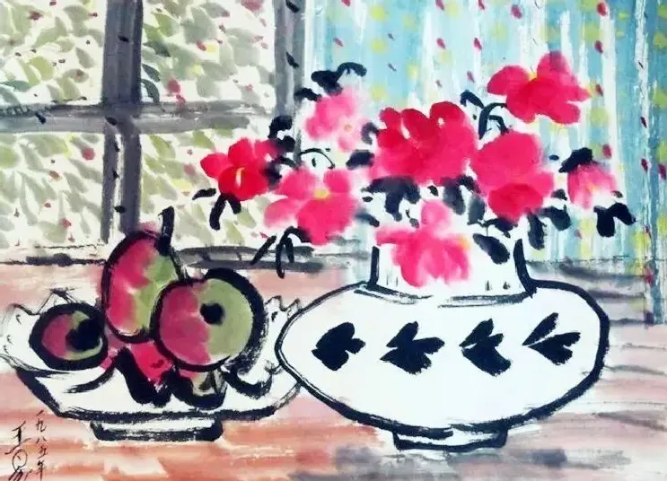 王敬恒·窗前