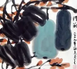 桂海杰·《门前小景》之一