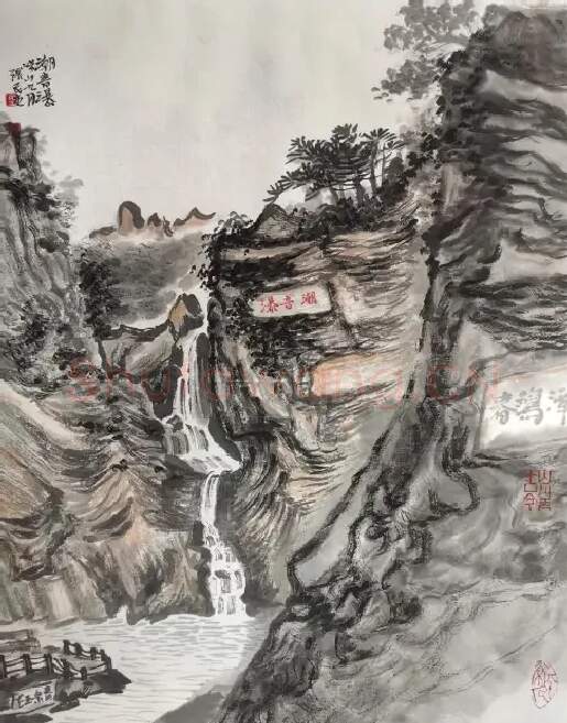 张民生·山东崂山北九水写生