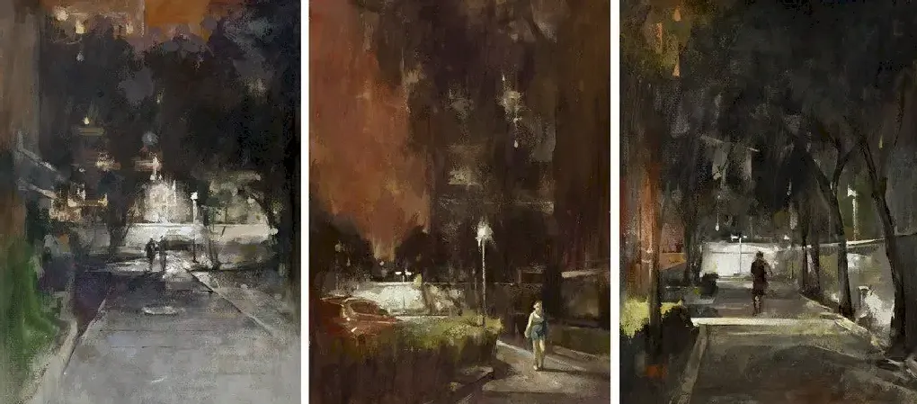 刘光炜·夜行组画