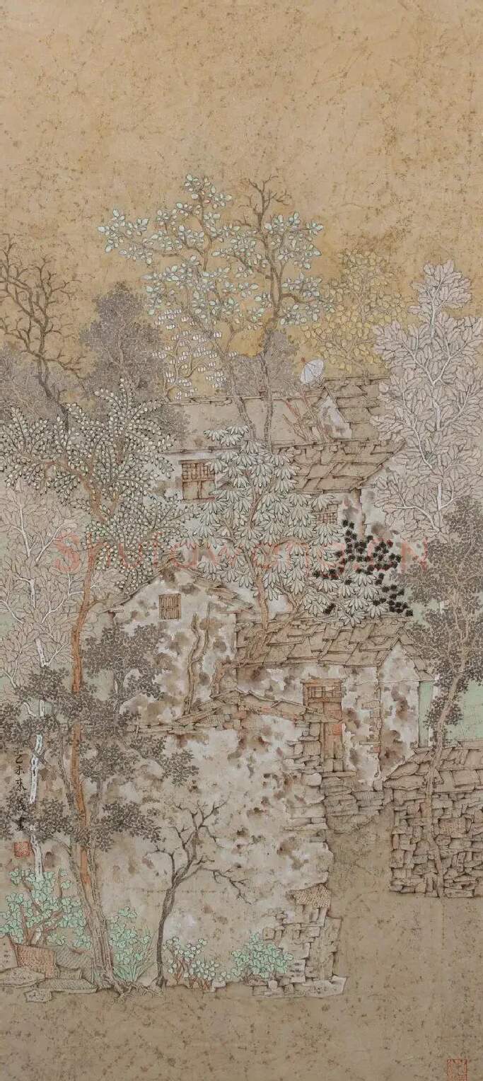 姚来义·清幽山村之一