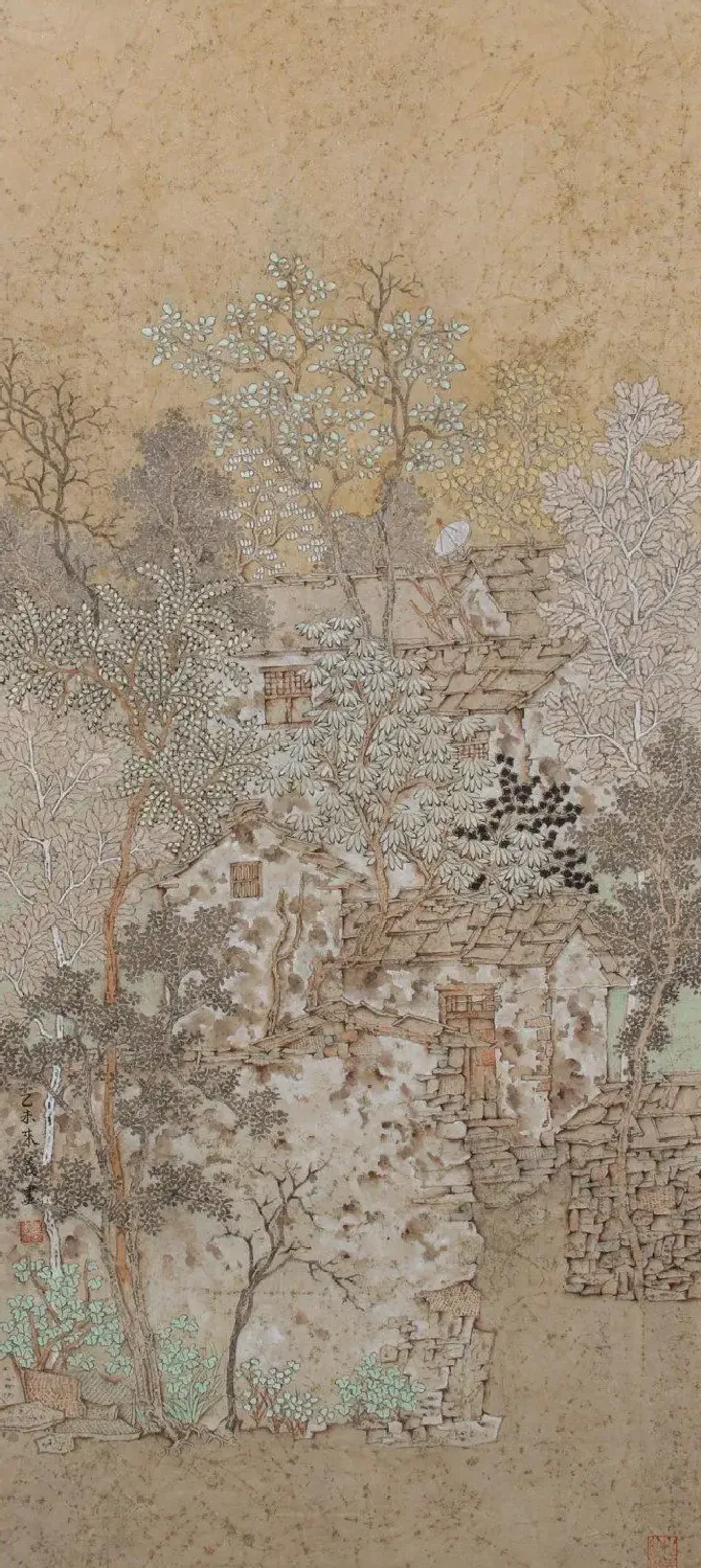 姚来义·清幽山村之一