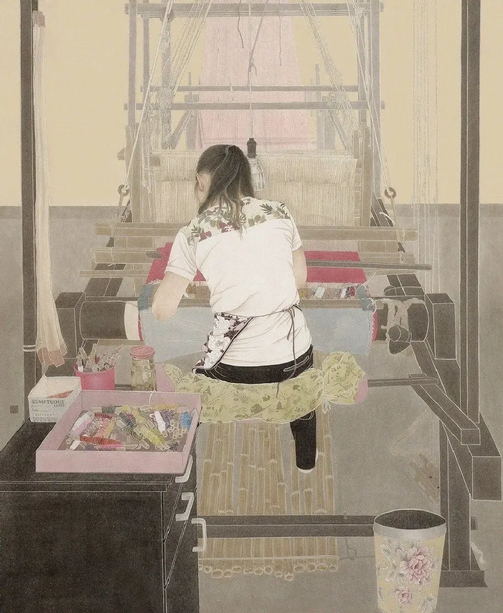 韩素贞·云锦织女