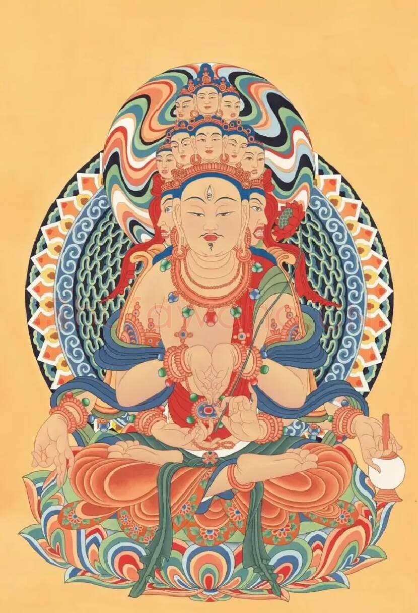 张大千·临摹敦煌壁画