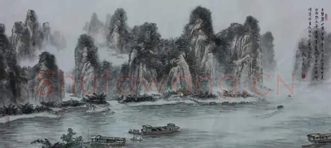 杨玉象·桂林山水图