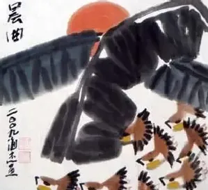 桂海杰·《门前小景》之三