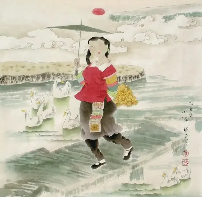 冯秀梅·自在的女子