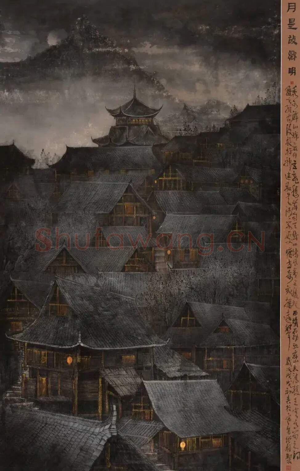 梁增权·月是故乡明