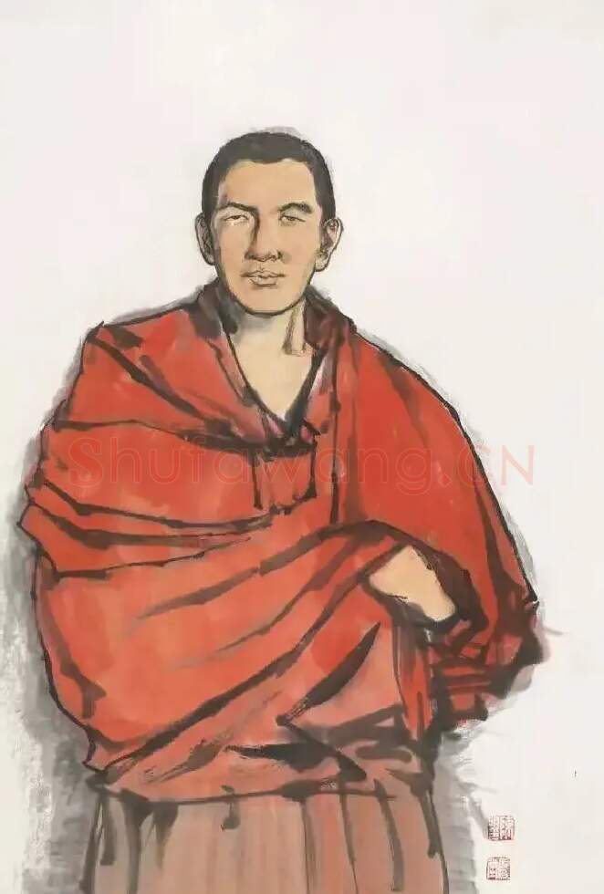 陈明·塔公寺的喇嘛  