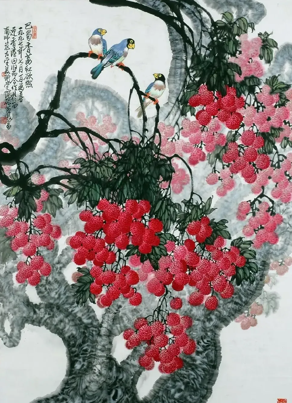 方凤富·巴蜀香荔红欲燃