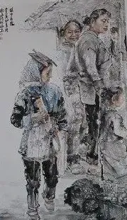 丁彩高·镇市春晓