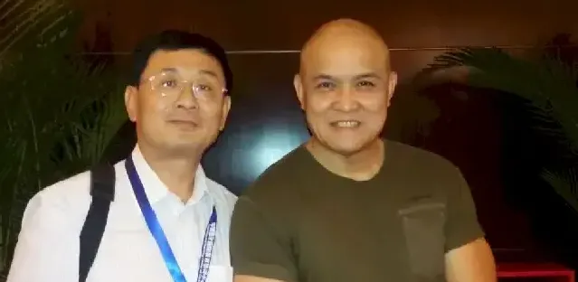 王立华·和史国良老师在一起