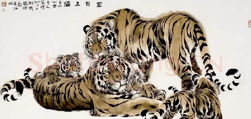 田茂怀·家有五福