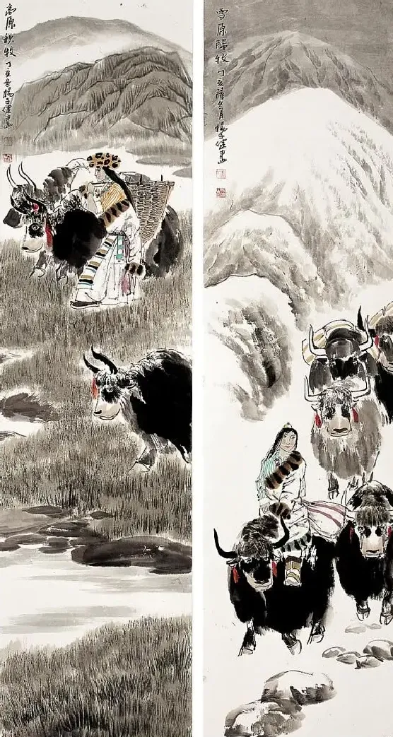 杨子健·高原秋牧