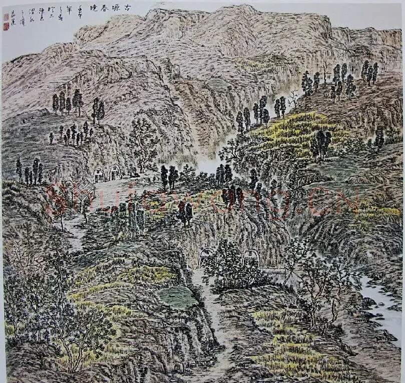 李升运·古塬春晓