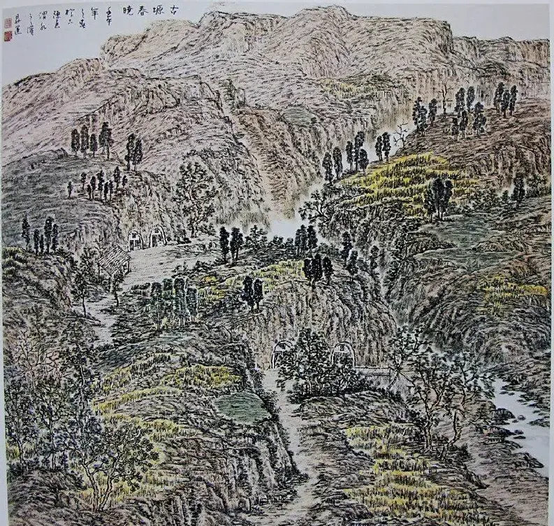李升运·古塬春晓