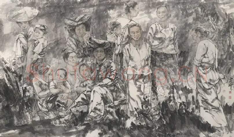 陈友升·浓荫的树下